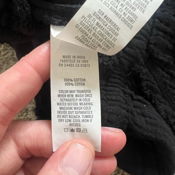 Aerie Beach Coverup Black Shorts Small - Picture 5 of 5